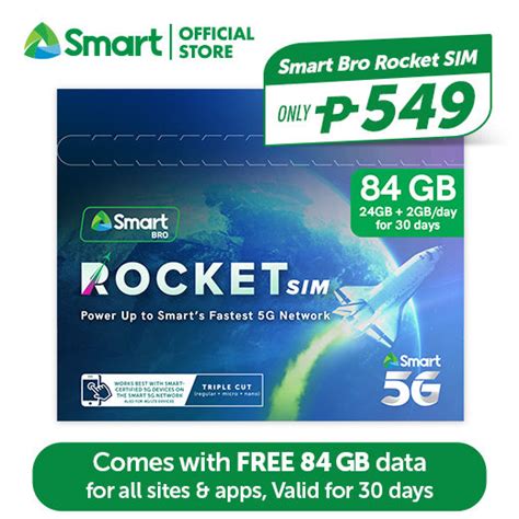 smart bro rocket sim|Smart Bro Rocket SIM 549 .